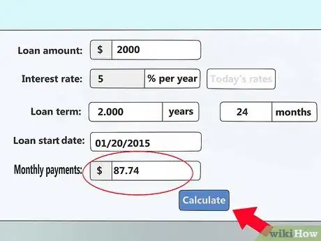 Image titled Calculate Loan Payments Step 6