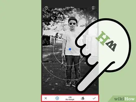 Image titled Use Different Blur Options in Snapseed Step 5