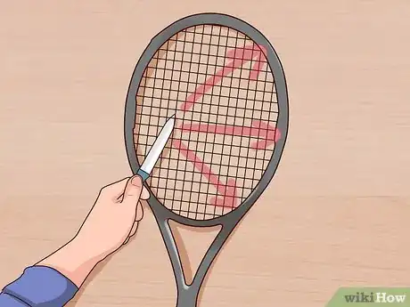 Image titled String a Tennis Racquet Step 3