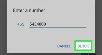 Block a Number on Android