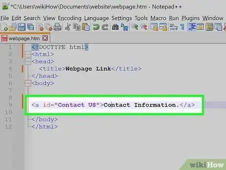 Image titled Create a Link With Simple HTML Programming Step 7