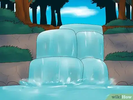 Image titled Draw a Waterfall Step 7