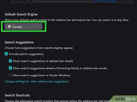 Image titled Change Your Browser's Default Search Engine Step 17