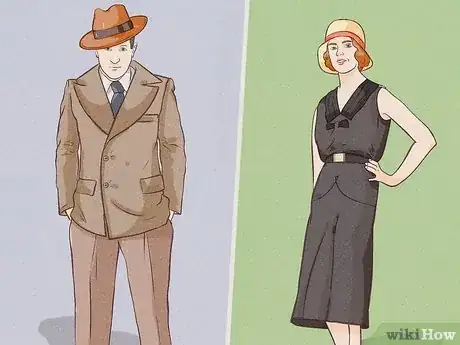 Image titled Dress in American 1940s Fashion Step 1