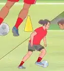 Dribble a Soccer Ball Past an Opponent