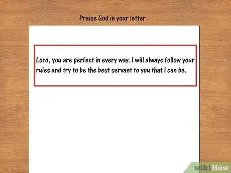 Image titled Write a Prayer Letter to God Step 8