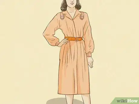 Image titled Dress in American 1940s Fashion Step 2