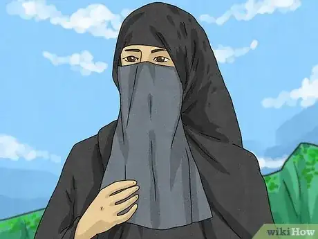 Image titled Wear Niqab in a Non‐Muslim Country Step 1