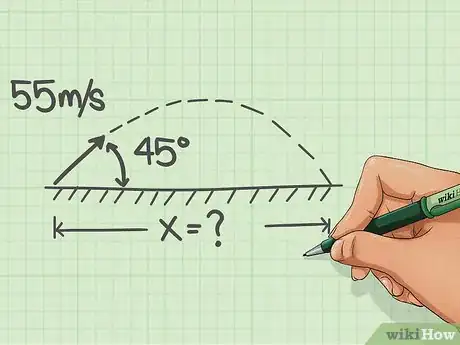 Image titled Solve a Projectile Motion Problem Step 3