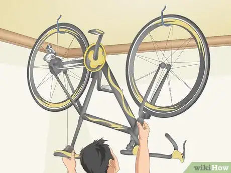 Image titled Hang Bikes from the Ceiling Step 10