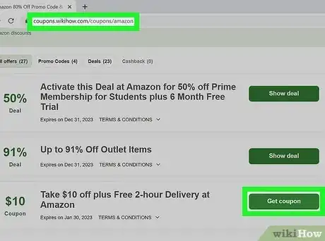 Image titled Get Amazon Promotional Codes Step 1