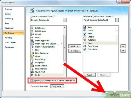 Image titled Customize the Quick Access Toolbar in Microsoft Word (Windows 7) Step 4