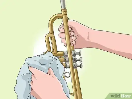 Image titled Clean a Brass Instrument Step 12