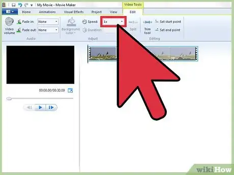 Image titled Increase the Speed of Videos on Windows Movie Maker Step 3