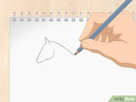 Image titled Draw a Simple Horse Step 4