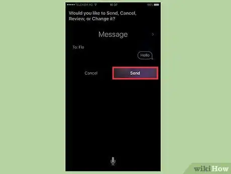 Image titled Text by Talking with Siri Step 6