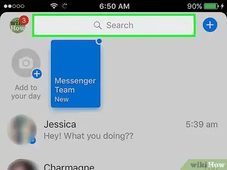 Image titled Unarchive Messages on Facebook Messenger Step 2