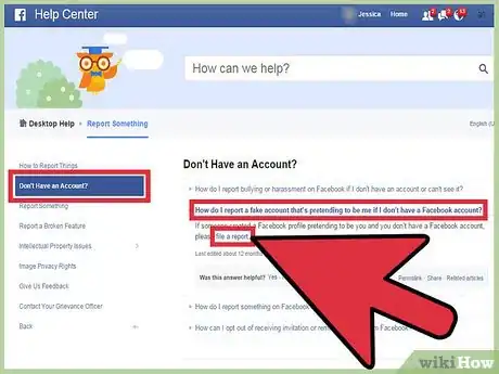 Image titled Report Identity Theft on Facebook Step 6
