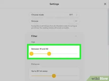 Image titled Change Age Preference on Bumble Step 7