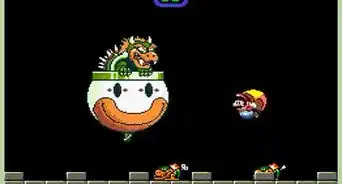 Beat Bowser in Super Mario World