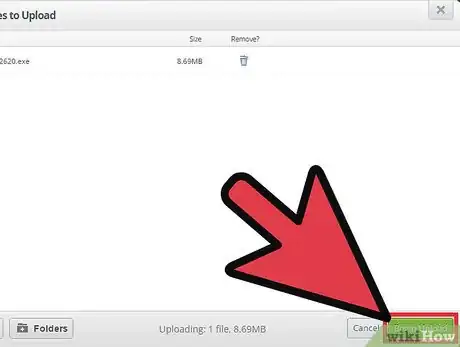 Image titled Upload Files on to Mediafire Step 9