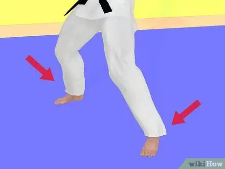 Image titled Do A Side Kick Step 6