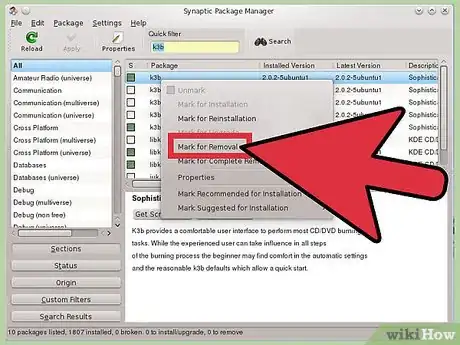 Image titled Uninstall Programs in Linux Mint Step 7