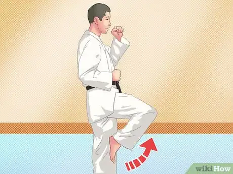 Image titled Perform a Taekwondo Front Kick Step 6