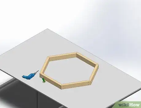 Image titled Build a Hexagon Picnic Table Step 4