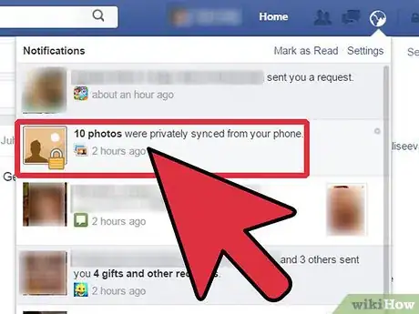 Image titled Sync Photos from Your Mobile to Facebook Step 14