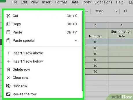 Image titled Use Google Spreadsheets Step 7