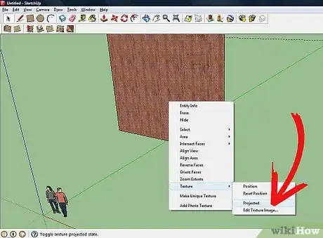 Image titled Project a Texture Onto a Curved Surface in SketchUp Step 6