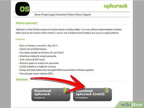 Image titled Crack Windows Passwords With Ophcrack and Rainbow Tables Step 1