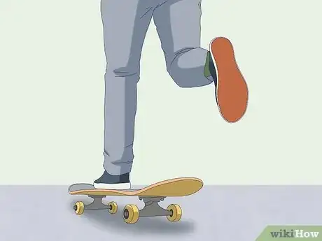 Image titled 180 on a Skateboard Step 6