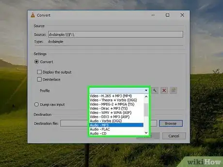 Image titled Rip DVD Audio to MP3 Using VLC Media Player Step 8