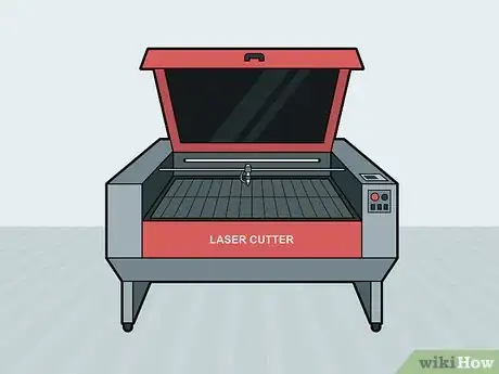 Image titled Use a Laser Cutter Step 1