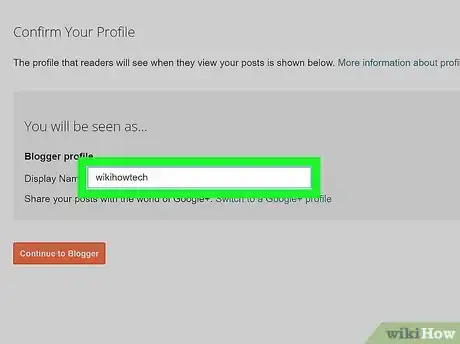 Image titled Create a Blog on Blogspot Step 4