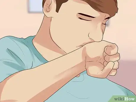 Image titled Wipe Your Nose on Your Hands Step 2