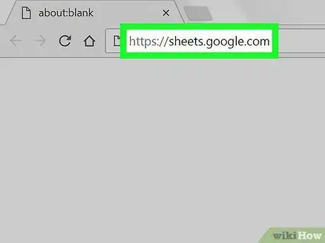 Image titled Hide Rows on Google Sheets on PC or Mac Step 1