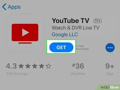 Image titled Use the YouTube TV App on iPhone or iPad Step 1