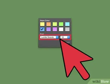 Image titled Create a Sticky Note on a Mac's Dashboard Step 7