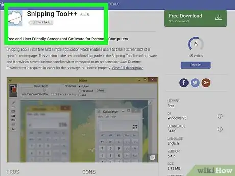 Image titled Use a Snipping Tool Step 1