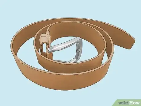 Image titled Make Handcuffs Out of a Belt Step 1