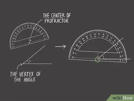 Image titled Measure an Angle Using a Protractor Step 2