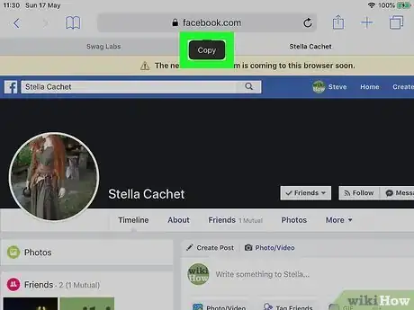 Image titled Find a Facebook URL on iPhone or iPad Step 10