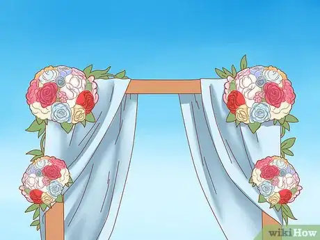 Image titled Build a Wedding Arch Step 12