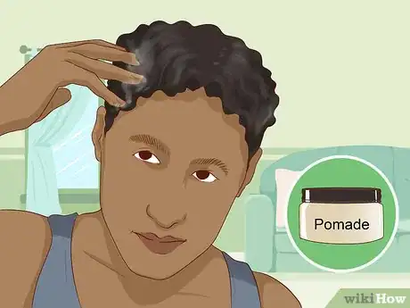 Image titled Style Curly Hair (for Men) Step 13.jpeg