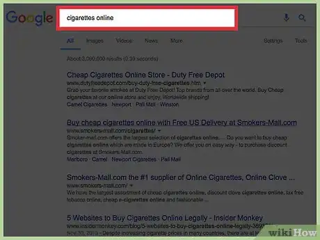 Image titled Buy Cigarettes Online Quickly Step 11