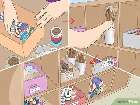 Image titled Organize Craft Supplies Step 7