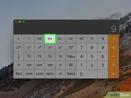 Image titled Use Calculator on a Mac Step 11